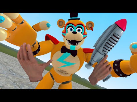 WHAT FNAF SECURITY BREACH VR LOOKS LIKE In Garry's Mod! (Five Nights at Freddy's VR Jumpscares)