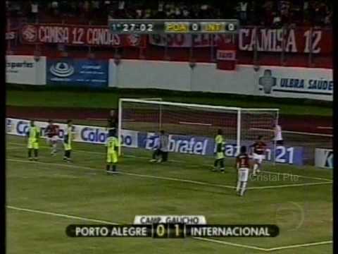 Porto Alegre 0x1 INTER - Placar da Rodada Gol Leandro D - 2ª Rodada - Gauchão 2010 - 20/01/2010