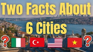 Download the video "Two Amazing Facts About 6 Cities Around the World | Information About Cities"