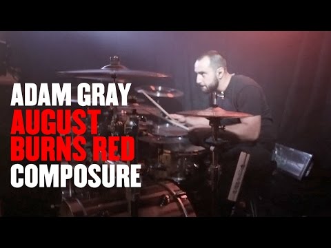 Adam Gray - August Burns Red - Composure [Drum Cam]