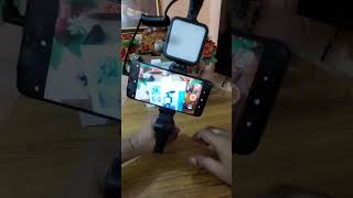 Download lagu Youtube vlogging kit with camera phone tripod led light selfie stick and microphone mp3