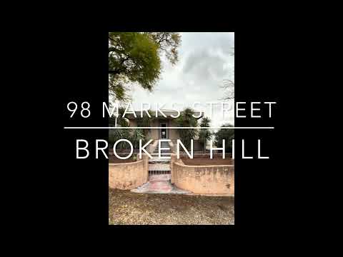 98 Marks Street, Broken Hill, NSW 2880, 3 rūma, 1 rūma horoi, House
