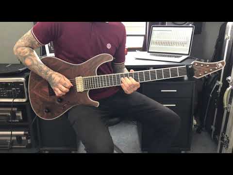 Mayones Regius 7 Baritone with Bareknuckle Juggernauts