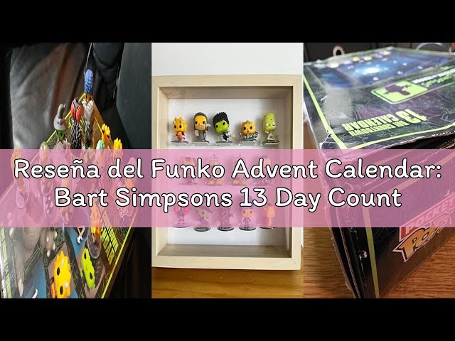Vídeo relacionado con Funko Advent Calendar: The Simpsons 13-Day Countdown