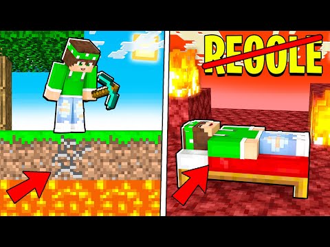 I BROKEN ALL THE MINECRAFT RULES IN ONE VIDEO!