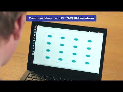 Joint communication and sensing using the same HW waveforms based on 5G NR standard