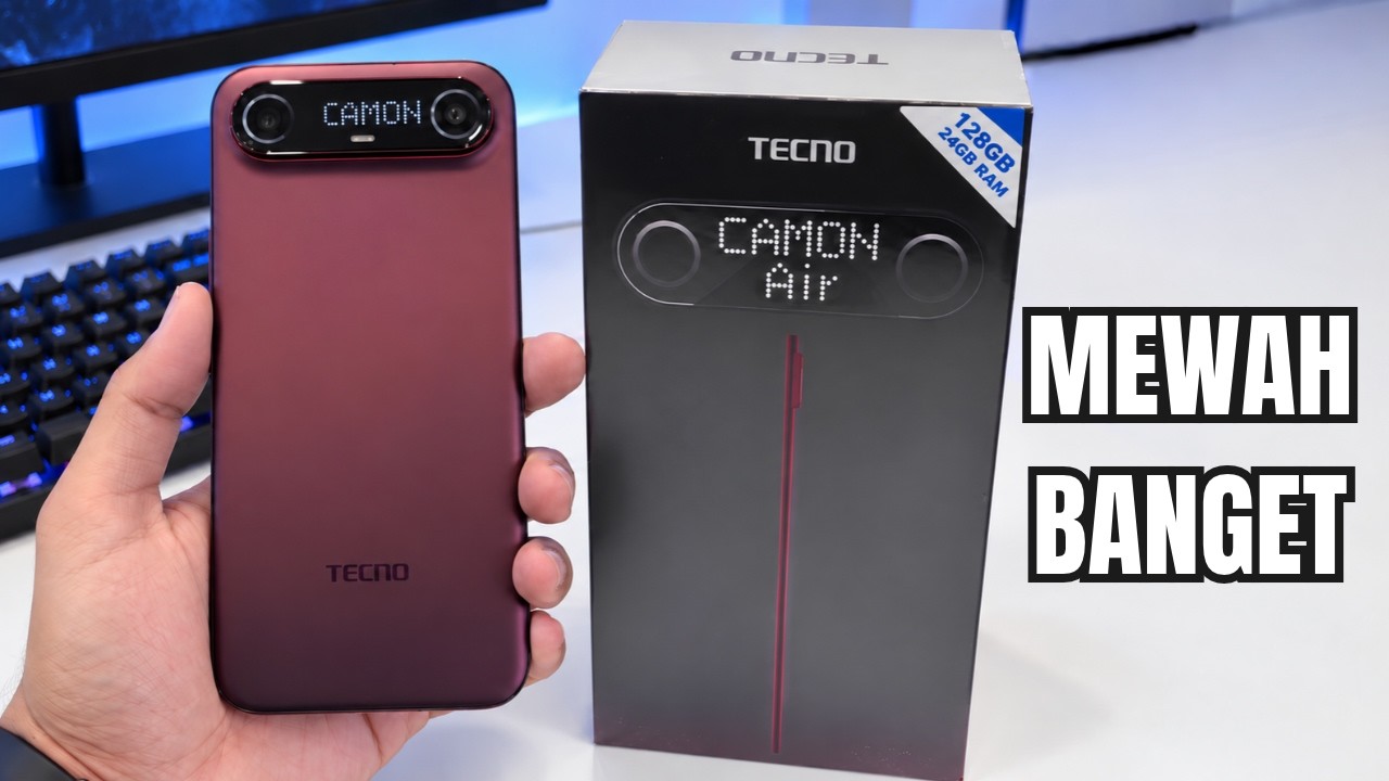 ASLI BIKIN KEPINCUT‼️TECNO CAMON AIR 5G, SETIPIS INI SPEKNYA SEGANAS ITU!