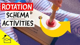 TODDLER ACTIVITIES for the ROTATION SCHEMA | Montessori at Home