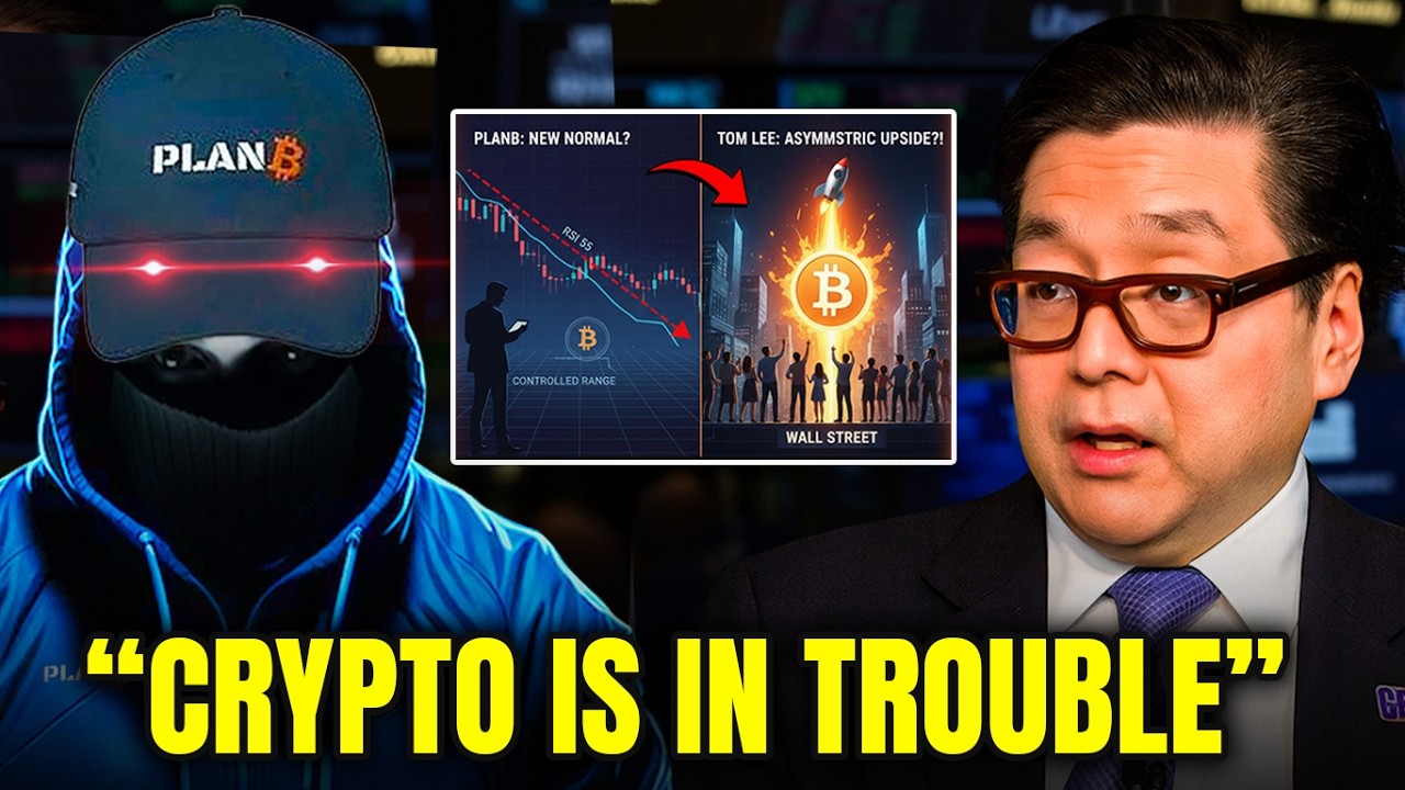 "Is the Bull Run Over! This CHART Means Trouble" - Plan B & Tom Lee