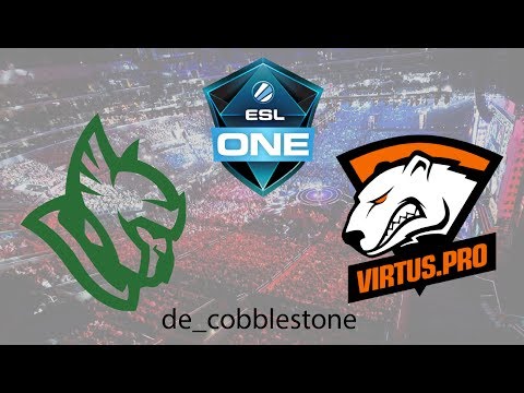 Heroic vs Virtus Pro - ESL One Cologne 2017 Groupstage - Map 1/1 - Cobblestone - CS:GO VODs