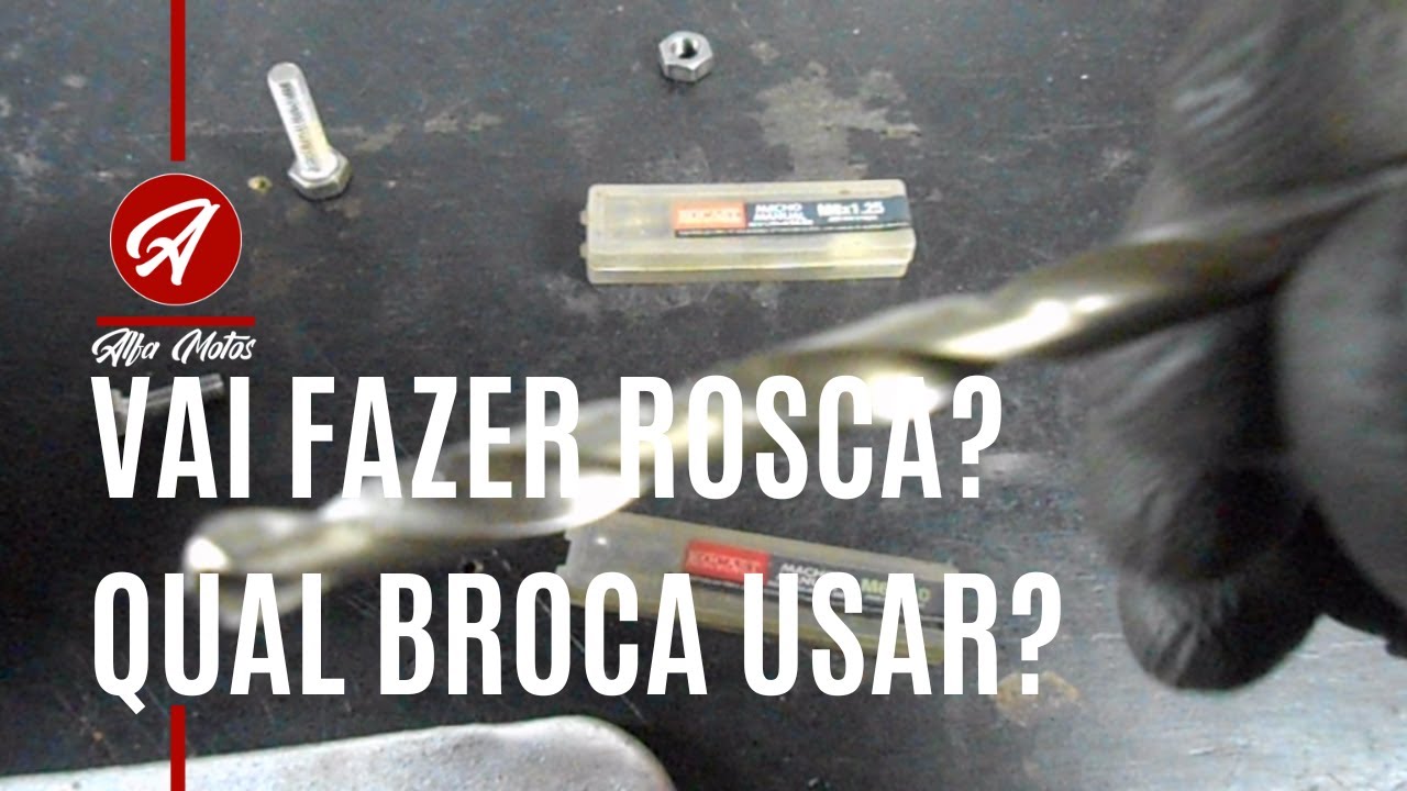 COMO SABER QUAL BROCA USAR PARA FAZER FURO DE ROSCA
