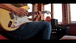 Video thumbnail for Suhr V60LP pickups - Stratocaster - Fargen Blackbird VS2 40W with a Tone Tubby Alnico Red speaker. by Stefán Freyr Baldursson