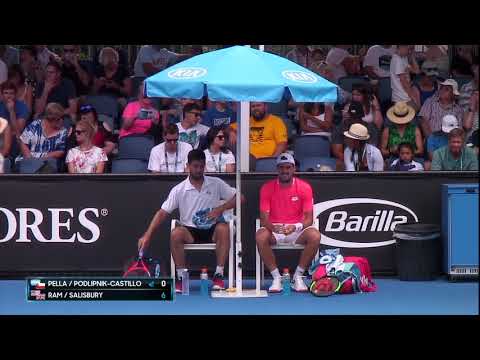 AO 2019 Pella/Podlipnik-Castillo v Ram/Salisbury (1R) | Wide World Of Sports