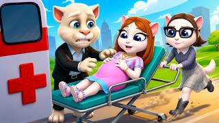 Download lagu 🤰💖 Talking Angela 2 Is Having a Baby!  Tom Rushes Her to the Hospital! 🚑 mp3