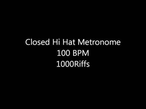 Closed Hi Hat Metronome - 100 BPM