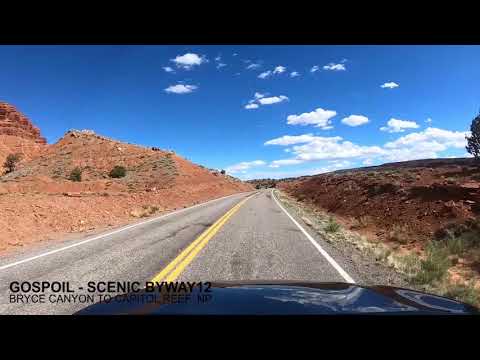 NUGGETS OF SCENIC BYWAY 12 - UTAH - FROM BRYCE CANYON TO CAPITOL REEF