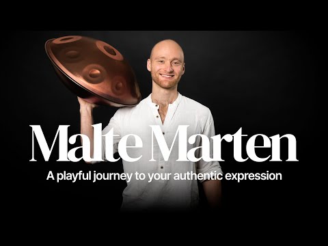 Malte Marten teaches handpan on MasterTheHandpan.com