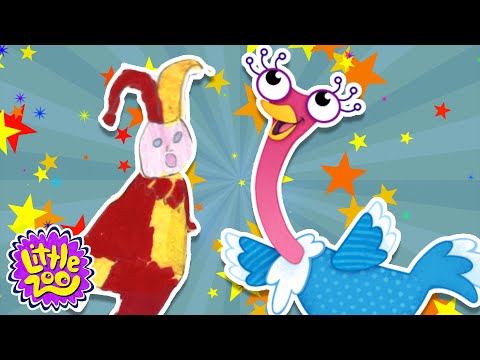 Olive and The Not So Jolly Jester! 🤡 | Olive the Ostrich | Little Zoo