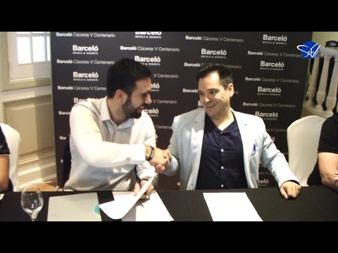 CB Al-Qázeres: Convenio con Baños de Montemayor