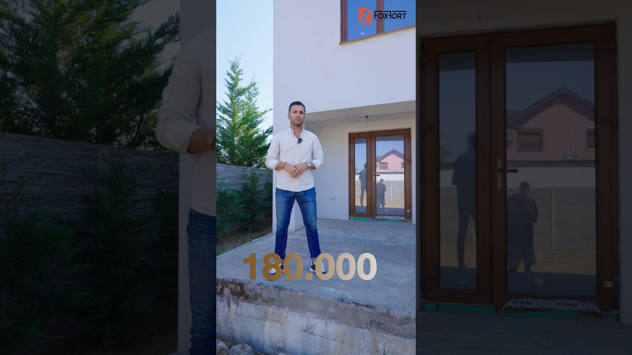 Duplex de vanzare 5 camere cu toate utilitatile - Mosnita Noua - Video