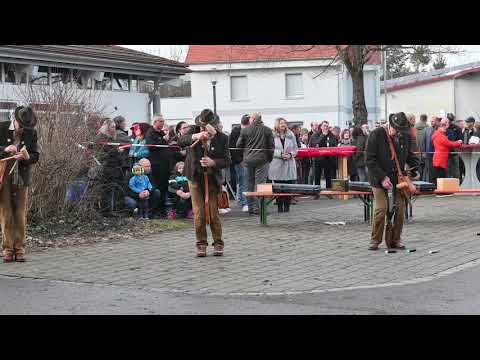 Böllerschießen zum Jahresausklang 2022 in Mittelurbach bei Bad Waldsee