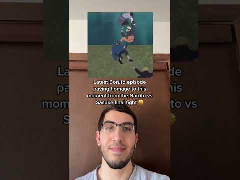 Naruto callback in Boruto | Boruto episode 292 #anime #naruto #sasuke #boruto