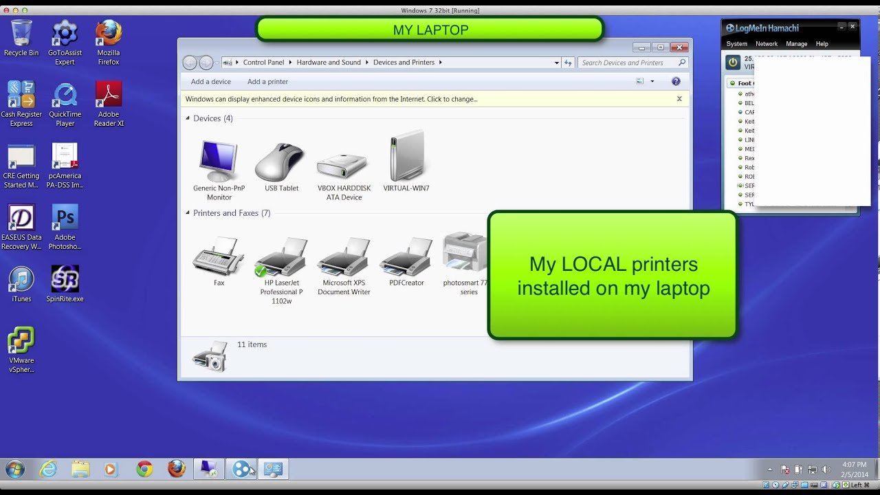 SmarterGeekTV RDP Printers