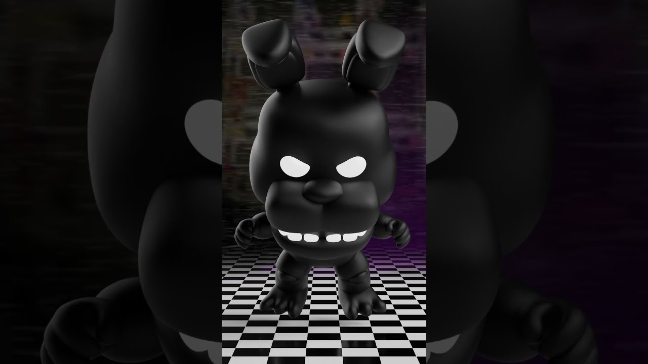 Vinyl Figure Shadow Bonnie FNaF Animation