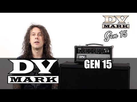 DV Mark 1x12 15w Class A all tube guitar amp with reverb, model DVC GEN 15, super light and portable image 9