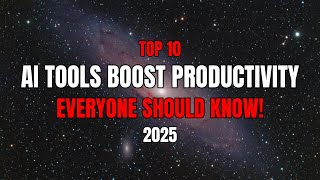 Boost Your Productivity with 10 AI Tools | ToolWiseHub Channel