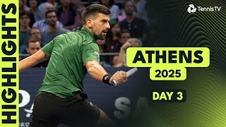 Download lagu Djokovic Debuts In Greece; Borges & Korda Also In Action | Athens 2025 Day 3 Highlights mp3