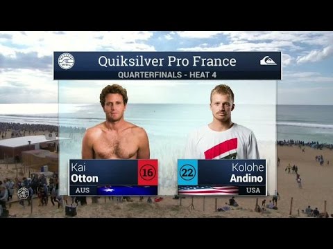 Quiksilver Pro France: Quarterfinals, Heat 4