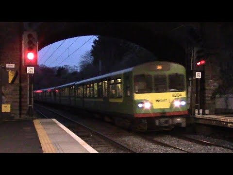 Irish Rail 8300 Class Dart Train Number 8304 - Killester Station, Dublin