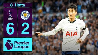 Tottenham Hotspur 6-2 Leicester City MAÇ ÖZETİ | Premier League - 2022/23