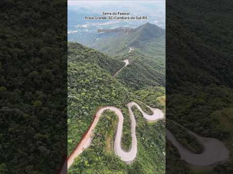 Serra do Faxinal na divisa do RS com SC  #serradofaxinal #serradoriodorastro #serragaucha #canions