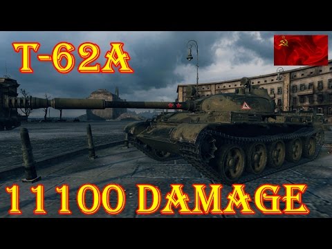 T-62A   11100 Damage Himmelsdorf World of Tanks