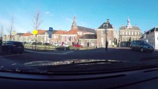 Going to centre of Weesp, Holland