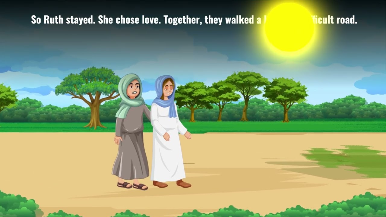 The Power of Love: The Story of Ruth and Naomi | A Journey of Loyalty and Kindness