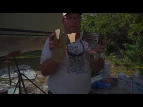 Sailboat restoration - Look at DAMAGE CAUSED by Current to Hull Fittings.  Hull Fairing and More!