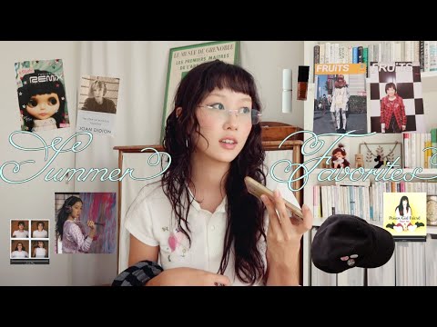 summer favorites 2025 🩵 books, magazines, music, fashion, & more