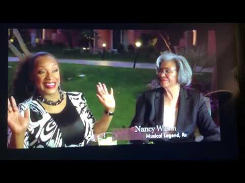 Regina Belle's moment with the incomparable  Nancy Wilson.