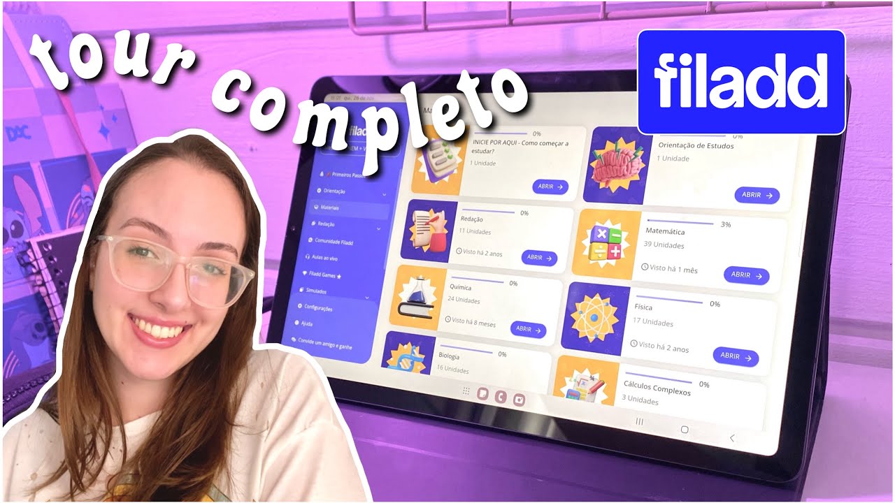 Tour COMPLETO pela FILADD | Curso ENEM + Vestibulares