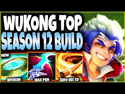 This New Season 12 Wukong MAX PEN Item Build made WUKONG LETHAL 🔥 LoL Wukong Preseason 2022 Gameplay