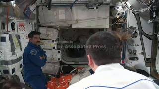 SpaceX Dragon crew docks with International Space Station in Crew-13 mission