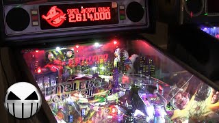 Playing Stern's Ghostbusters Pinball for the First Time (6Apr2016)