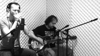 Rockin' Chair Duo - Blue on black