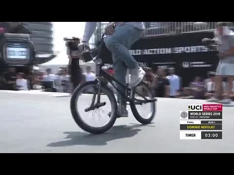 Dominik Nekolny | 3rd place - UCI BMX Flatland World Cup Final | FISE Hiroshima 2019