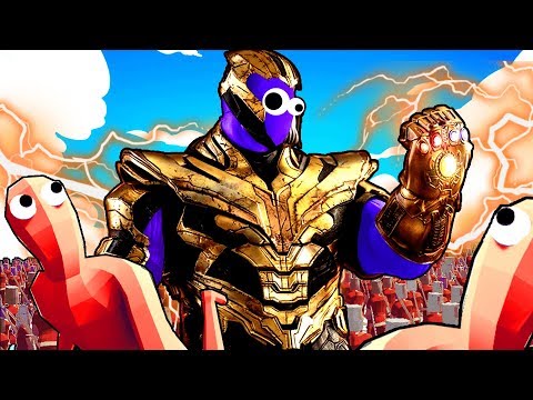 What Happens When THANOS FIGHTS EVERY UNIT in TOTALLY ACCURATE BATTLE SIMULATOR CUSTOM MODS (TABS)