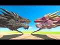 Dark Team VS Red Team ARBS - Animal Revolt Battle Simulator