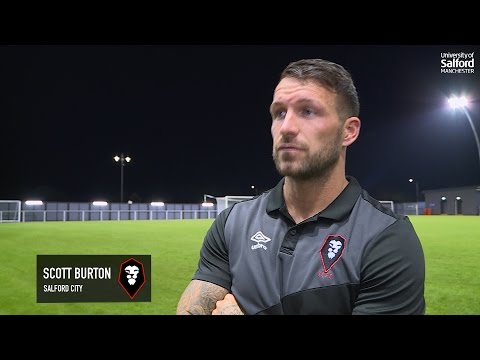 AFC Fylde 3-3 Salford City - Scott Burton post-match interview